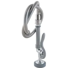 T&S BRASS - B-0100-SWV - VALVE&HOSE, PRE-RNS, W/SWIVEL