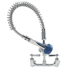 T&S BRASS - B-0133-CR-B8SWX - PRE-RINSE, MINI,WALL,LEADFREE