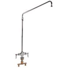 T&S BRASS - B-0270 - FAUCET,ELEVATED, H&C,LEADFREE