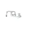 T&S BRASS - B-0290 - FAUCET,8"WALL, 12"SPT,LEADFREE