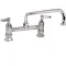 T&S BRASS - B-0220-061X - FAUCET,8"DECK, 10"SPT,LEADFREE