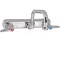 T&S BRASS - B-1125 - FAUCET,8"WALL, 6"SPT,LEADFREE
