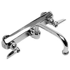 T&S BRASS - B-1128 - FAUCET 8" CTR WALL 12" NOZ