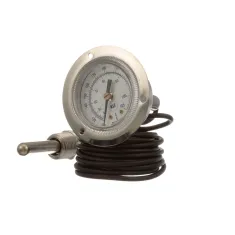 62-1012 - RINSE THERMOMETER 2, 100-220F, FRONT FLANG