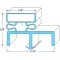 74-1276 - DOOR GASKET 32 1/2" X 79"
