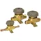 881102 - 1/4" Flare Straightway Shut Off Valve