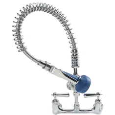 T&S BRASS - B-0133-CR-B8SWX - PRE-RINSE, MINI,WALL,LEADFREE