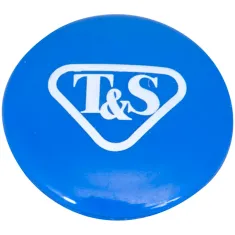T&S BRASS - 018506-19NS - BLUE BUTTON