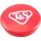 T&S BRASS - 001193-19NS - RED BUTTON