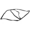 74-1213 - DOOR GASKET 28-3/4 W X 75-7/8 L D2D