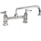 T&S BRASS - B-0220-061X - FAUCET,8"DECK, 10"SPT,LEADFREE