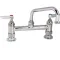 T&S BRASS - B-0222 - FAUCET,8"DECK, 6"SPT,LEADFREE
