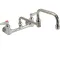 T&S BRASS - B-0266 - FAUCETWALL MT, 8", WORKB OARD