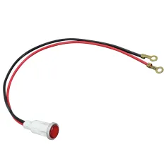 STAR MFG - 2J-05-07-0010 - SIGNAL LIGHT 1/2" RED 250V