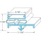 74-1266 - DOOR GASKET 23 1/2" X 26 1/2"