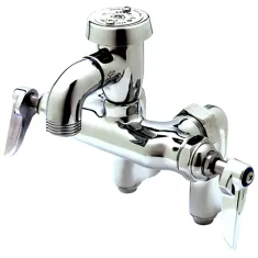 T&S BRASS - B-0669-RGH - FAUCET,SERVICE, W/VACBKR,ADA