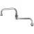 NOZZLE, SWING -DOUBL-JOINT 12 T&S Brass