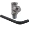 T&S BRASS - B-TEE-RGD - TEE,RIGID, CHROME,LEADFREE