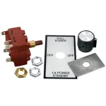 STAR MFG - SP-115142 - ROTARY SWITCH KIT 3/8" DPDT CTR-OFF