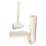 117-1252 - COVER,PIPE, UNDER SINK,3 PC,PVC