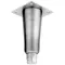 119-1035 - LEG, 6"H, ZNC, NP, 3.5" PLT
