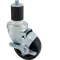 120-1034 - CASTER,STEM3-1/2"OD,W/BR K,BLK