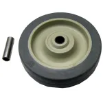 120-1082 - WHEEL (5",3/8"ID,W/BUSH,GRAY)