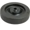 120-1096 - WHEEL, 5", 3/8"ID,W/BSH,BLK