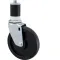 120-1147 - CASTER,STEM (5"OD,SWVL,BLACK)
