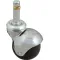 120-1161 - CASTER, 2"BALL,7/16" STEM,BLK