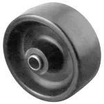 120-1178 - WHEEL, 3", 3/8"ID,W/BUSHING,BLK