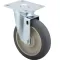 120-1185 - CASTER,PLATE, 5" WHL,3-1/2"PLT