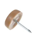 121-1039 - GLIDE,NAIL ON, PLST,3/4"DIA