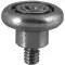123-1268 - ROLLER,CONVEX, 1/4-20,15/16"OD