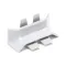 NOR-LAKE - 129828 - BREAKER STRIP, CORNER GRAY