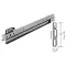 132-1062 - SLIDE, DRAWER, 20", S/S, PAIR
