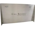 133-1869 - EXTENDER, BACKSPLASH 24" GRIDDLE GUARD