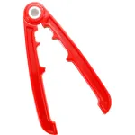 137-1140 - CRACKER,SHELLFISH, 7"RED PLST