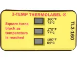 138-1242 - LABEL,TEMPERATURE, 160/170/180