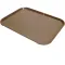 247-1052 - TRAY,FOOD, 13-3/4X17-3/4",BRN