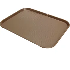 247-1052 - TRAY,FOOD, 13-3/4X17-3/4",BRN