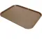 247-1052 - TRAY,FOOD, 13-3/4X17-3/4",BRN