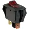 149-1124 - SWITCH,ROCKER, 12V,RED LENS