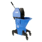159-1099 - BUCKET,MOP, BLUE,W/YLW WRINGR