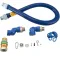 157-1177 - CONNECTOR,GAS KIT1"OD X 48" W/ QD, 2SWIVEL & CAB