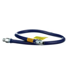DORMONT - 1650BP48 - COATED GAS CONNECTOR 1/2" MPT X 48"
