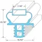 74-1259 - DOOR GASKET 23" X 59"
