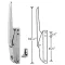 122-1029 - KASON® - 10174C00004 LATCH (W/STRIKE/LK)
