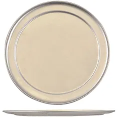 85571 - 10 in Wide Rim Aluminum Pizza Pan