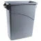 262-1199 - TRASH CONTAINER-SLIM JIM, GREY 15.5G